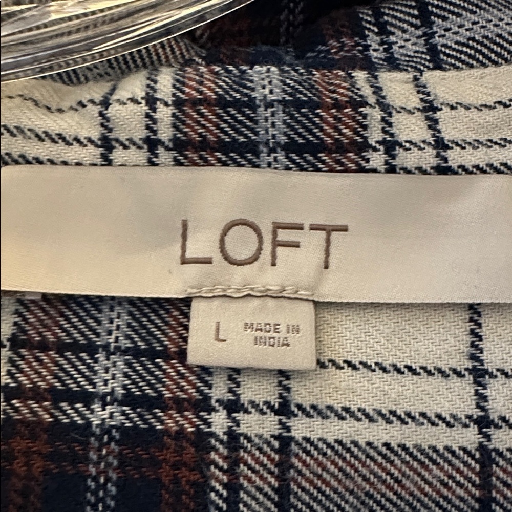 Loft flannel Top - Picture 4 of 5